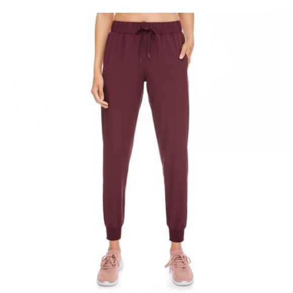 Burgundy joggers - Picture 1 of 6